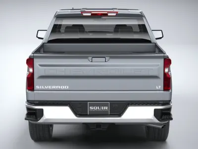 Chevrolet Silverado 1500 LT CG 2022 3D model