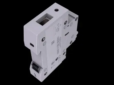 Circuit Breaker Low-poly PBR Low-poly 3D model