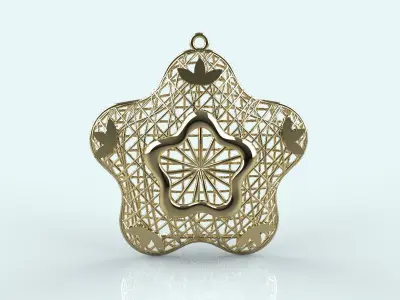 Pendant 3D print model get