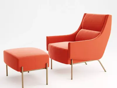 armchair vista 3D model