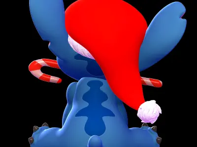 Stitch Christmas - Lilo and Stitch 3D print model