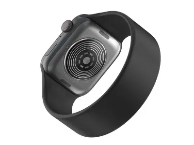 Apple Watch SE Black 3D model