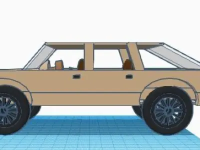 1980 AMC Eagle 3D model