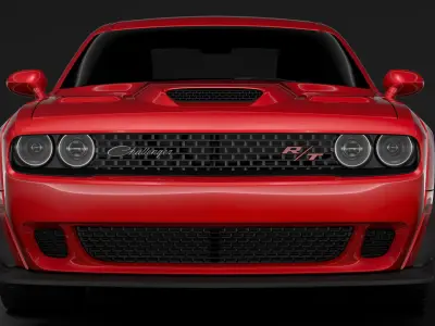 Dodge Challenger RT Scat Pack Widebody LC 2020 3D model