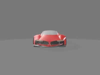 Supercar Low-poly 3D model purchase