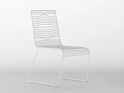 Ciacci Kreaty Grid Outdoor Chair By Karim Rashid 3D model