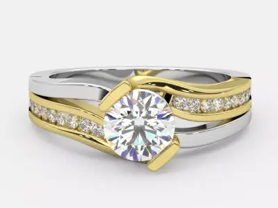 LUSH LIGHT RING 3D model
