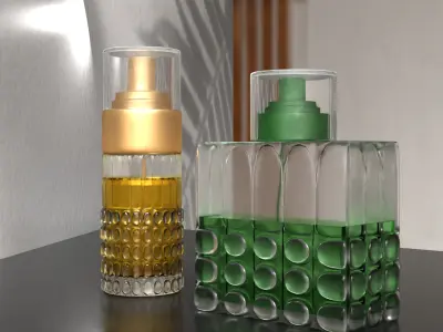 Luxury Perfume Bottle 3D model