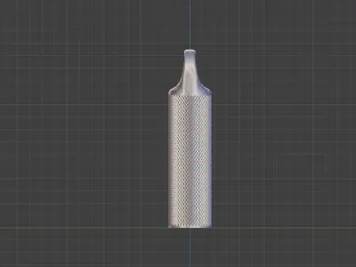 Simple gym handle fully printable 3D print model