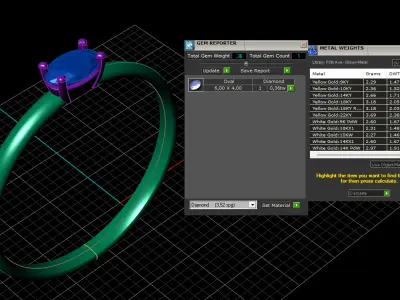 crispy rings 3D print model