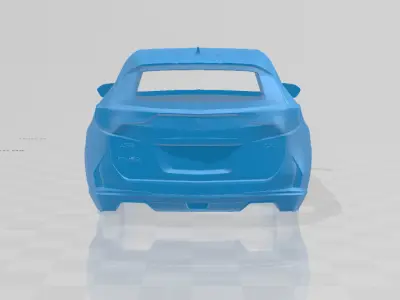 Acura CDX 2016 - Body Car STL Model 3D print model
