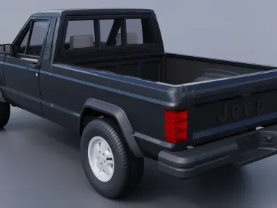 Jeep Comanche 1985  3D print model