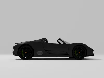 Porsche 918 spyder 3D model