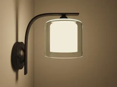 INTERIOR LAMP SMC WALL LAMP CORDIC Free 3D model