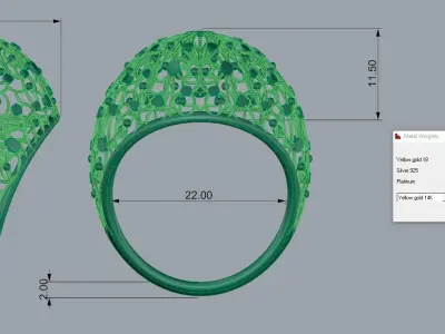 Ultra Vision Ring 3D print model purchase