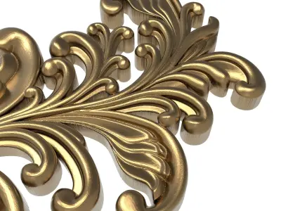  decorative pattern ready for 3D printing 3D model 333