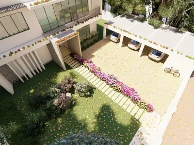 Luxury House Concept 3D model