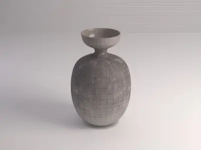 CERAMIC VASE---Scandinavian 3D model