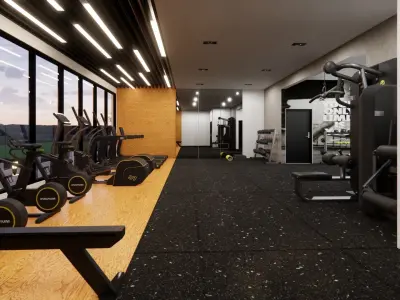 GYM DESIGN SPACE 3D model