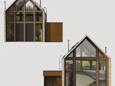 Barnhouse 1 3D model