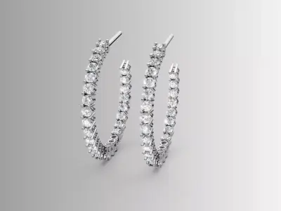 Earrings004 3D print model