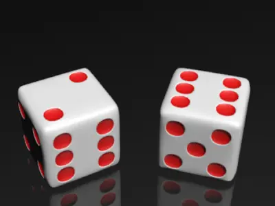 Dotted Dice 3D model