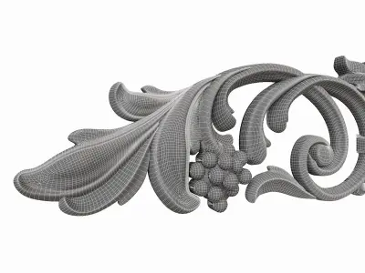 Decorative thread CandidusPrugger art OT-464 3D model