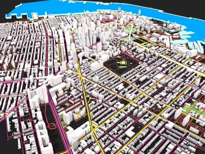 City 5 3D model