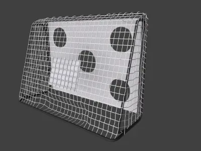 Foot Ball Training Net 3D model