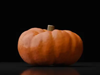 Photoreal Decorative Pumpkin Scan 06 3D model