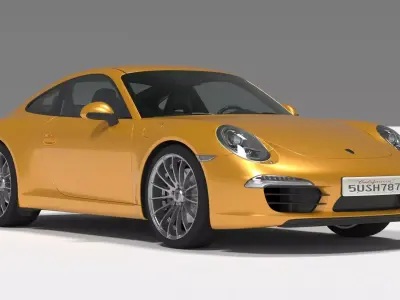 Porsche Carrera 3D model