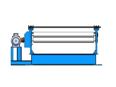 Plate straightening machine 3D print model