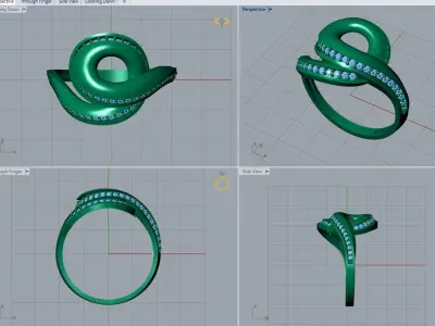 jewelry ring 3D print model