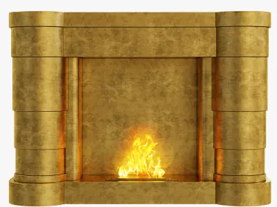 brabbu Brahma Fireplace 3D model