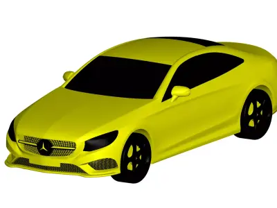 mercedes benz s-class 2016 3D model