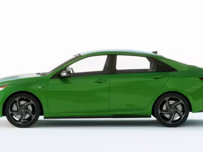 Hyundai Elantra 2021 3D model