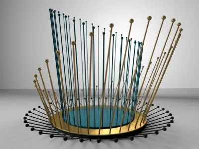 Incipit Lab Bloom  Center Table 3D model