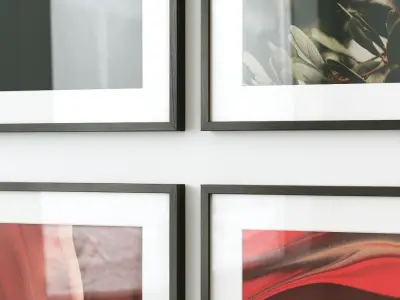 Pair Posters Set 3D model