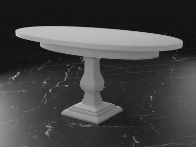 Dining Table 3D model buy