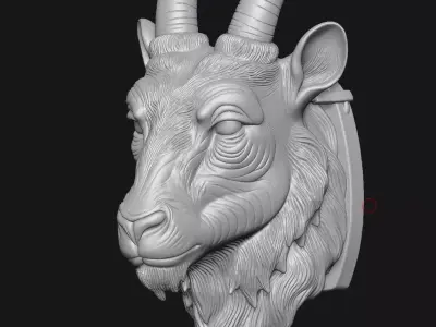 antelope 3D print model