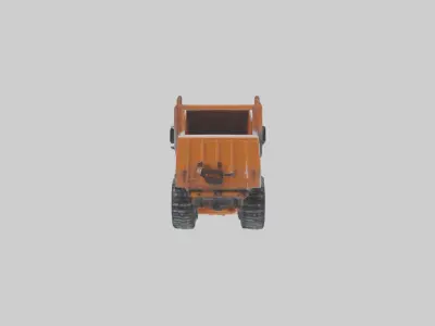 Snowplow Truck model 3D model