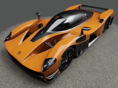 Adamastor Furia Low-poly 3D model