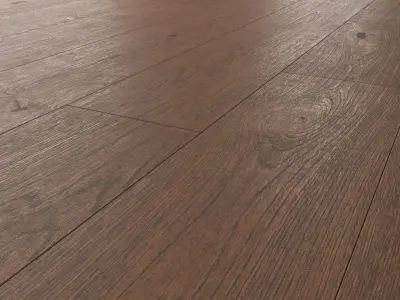 Wood floor Oak Nevis Brushed 3D model