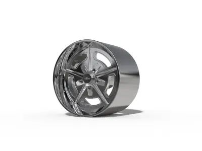 BILLET SPECIALATIES BONNEVILLE CONVENTIONAL WHEEL  3D print model