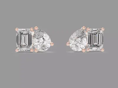 Diamond Studs  3D print model