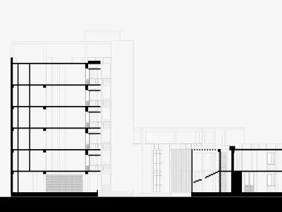 Apartment Building 3D model 3
