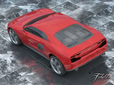Audi Nanuk Environment 3D model