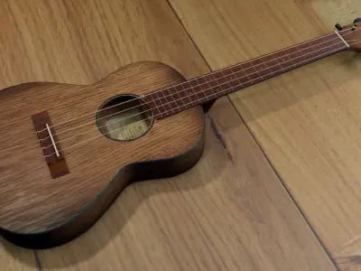 ukulele acoustic Low-poly 3D model