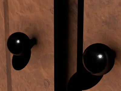 Kitchen Island Low-poly 3D model