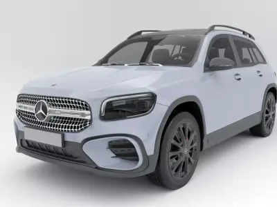 3d model of Mercedes-Benz GLB car 3D model